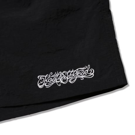SCRIPT NYLON SHORTS
