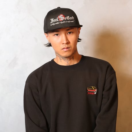ROSE STRAIGHT OE LOGO FLAT CAP