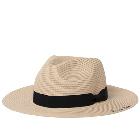 Script Logo Long Brim Flat Hat