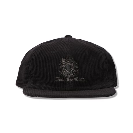 FSG PRAY HAND CORDUROY FLAT CAP