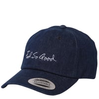 Script Logo Denim Low Cap
