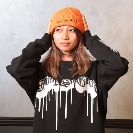 STRAIGHT OE LOGO WAFFLE KNIT CAP