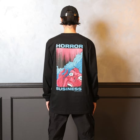 SCREAM LONG SLEEVE TEE
