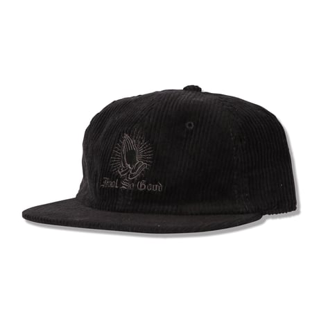 FSG PRAY HAND CORDUROY FLAT CAP
