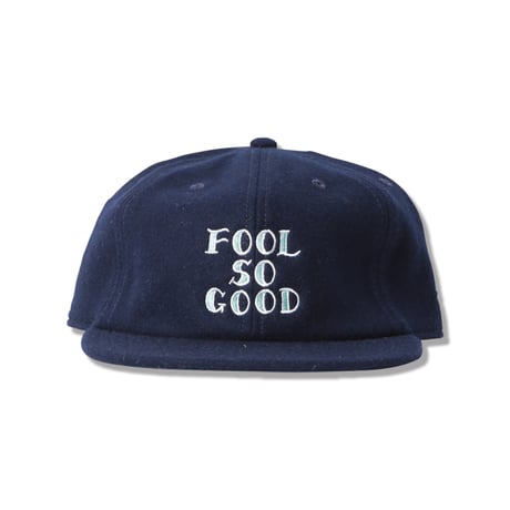 THREE ROWS  OS WOOL FLAT CAP
