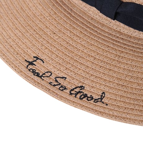 Script Logo Long Brim Flat Hat