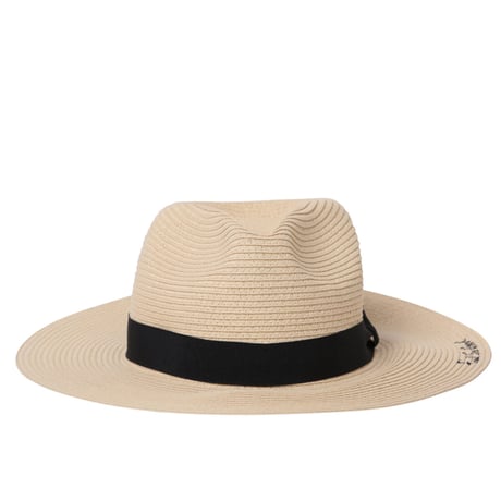 Script Logo Long Brim Flat Hat