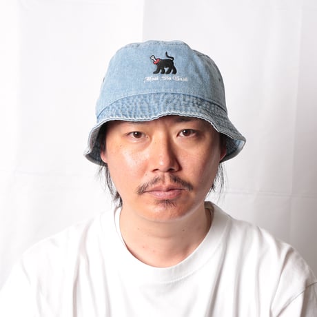 NO NECK DOG DENIM BUCKET HAT　【先行受注】6/21(日)23:59まで受付｜7月上旬発送予定