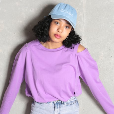 Script Logo Denim Low Cap