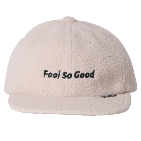 "Fool So Good"Boa Fleece Flat Visor Cap