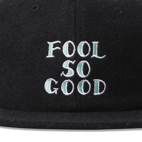 THREE ROWS  OS WOOL FLAT CAP