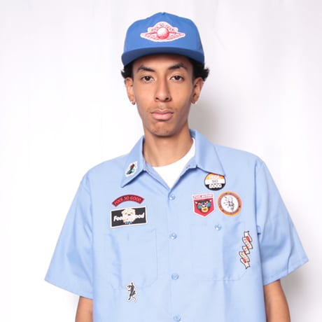 WING WAPPEN NYLON FLAT CAP