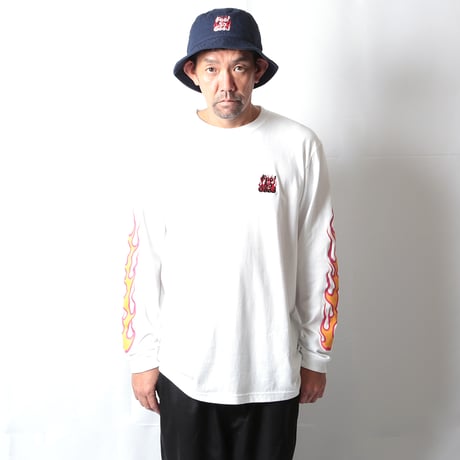 ON FIRE LONG SLEEVE TEE