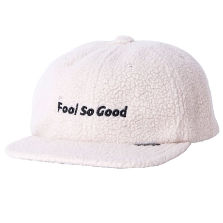 "Fool So Good"Boa Fleece Flat Visor Cap