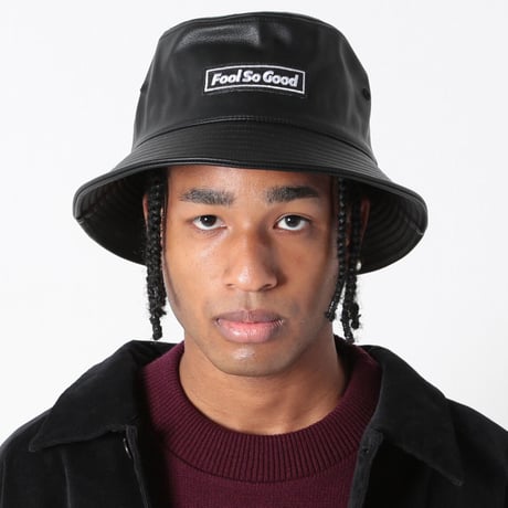 Box Logo Wappen Pu Bucket Hat