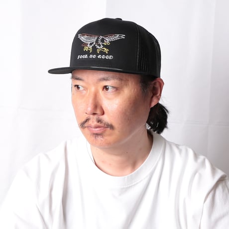 EAGLE FLAT VISOR MESH CAP　【先行受注】6/21(日)23:59まで受付｜7月上旬発送予定