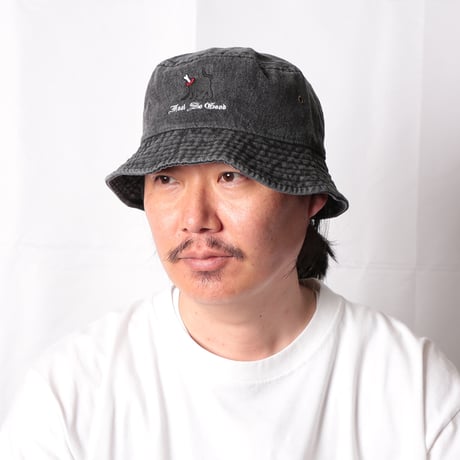 NO NECK DOG DENIM BUCKET HAT　【先行受注】6/21(日)23:59まで受付｜7月上旬発送予定