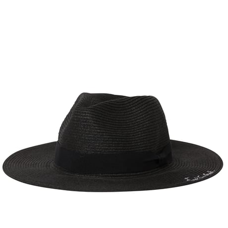 Script Logo Long Brim Flat Hat