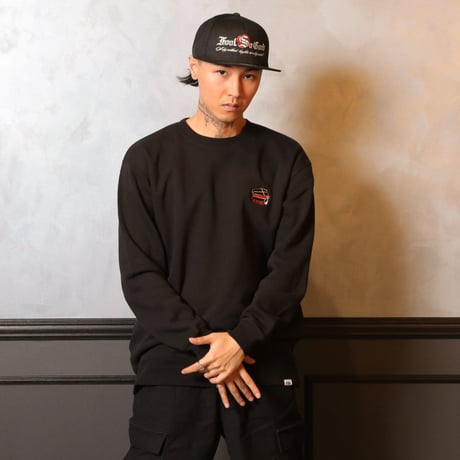 ROSE STRAIGHT OE LOGO FLAT CAP