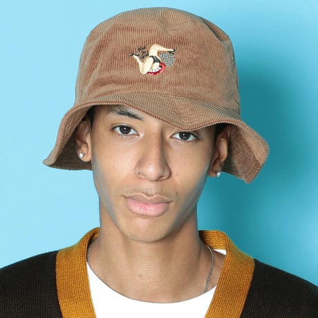 Eat Corduroy Bucket Hat