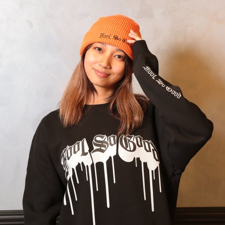 STRAIGHT OE LOGO WAFFLE KNIT CAP