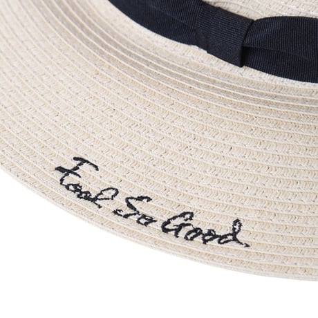 Script Logo Long Brim Flat Hat