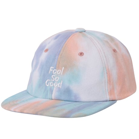 Three Rows Logo Tie-Dye Flat Cap