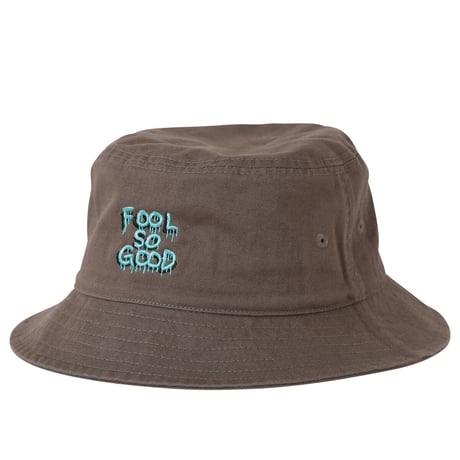 Three Rows Drip Logo Bucket Hat