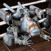 造形戯画』仁王・阿形＋吽形 二体セット 塗装済み完成品《紫檀