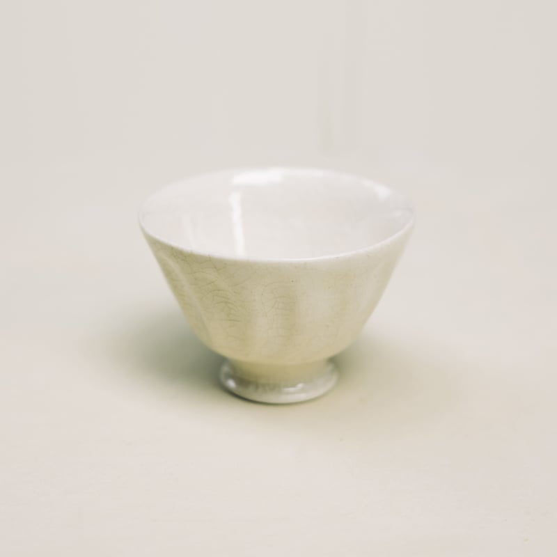 田中直純 貫入モール茶杯 | 菓菓かはん