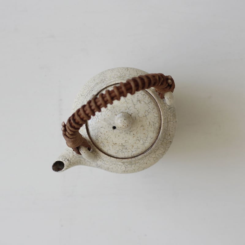 山崎さおり 粉引土瓶 （縦長） | 菓菓かはん