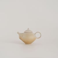 鮫島　陽　　茶壺　橙色