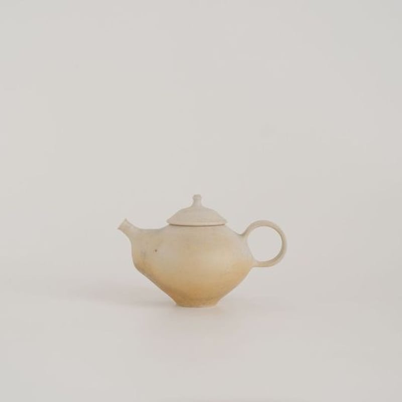 鮫島 陽 茶壺 橙色 | 菓菓かはん