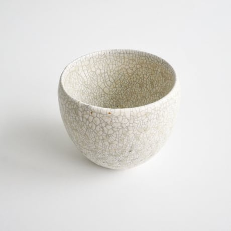 山崎さおり　粉引丸湯のみ