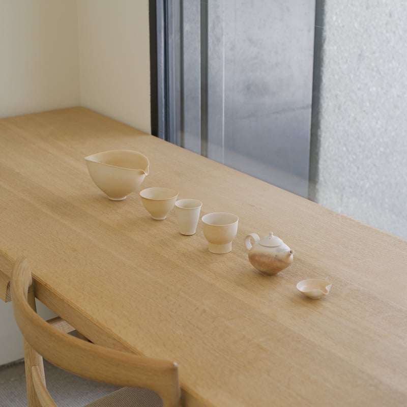 鮫島 陽 茶壺 橙色 | 菓菓かはん