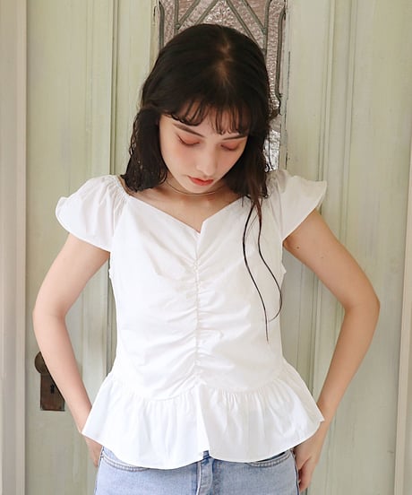 frill blouse