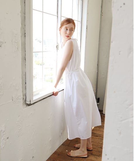 cotton flare one-piece