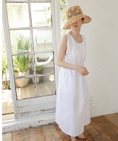 cotton flare one-piece
