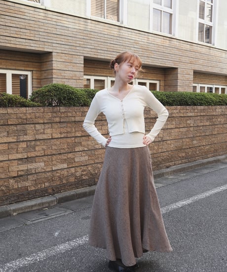 knit cami&cardigan