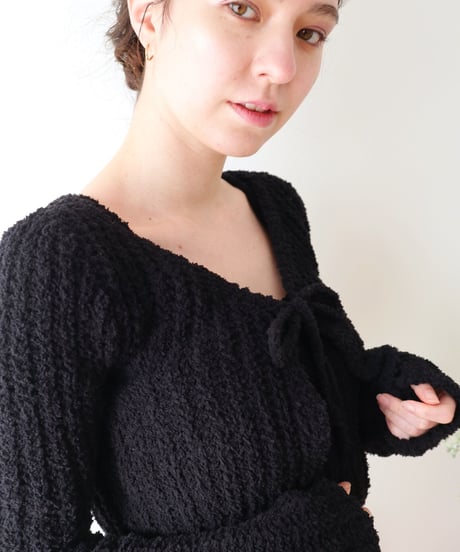 fluff cami&cardigan