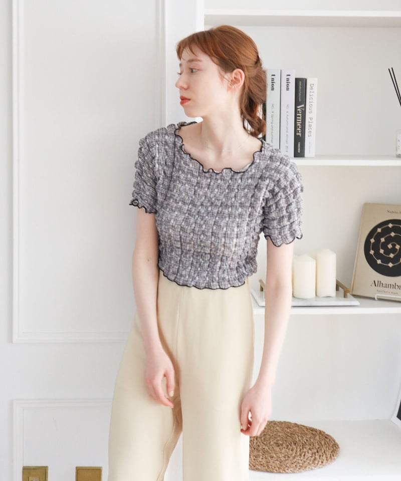 トップス HIAND Poko Poko PO Pokopoko Tops (green) | and C