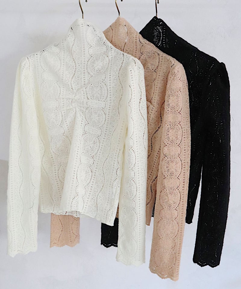 scallop lace tops | unbouquet