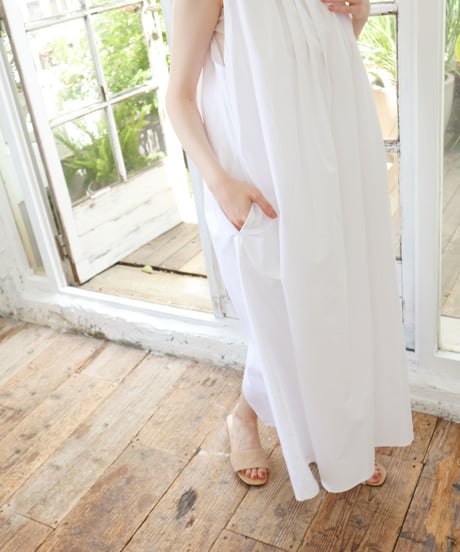 cotton flare one-piece