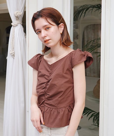 frill blouse