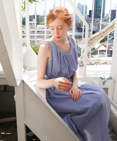 cotton flare one-piece
