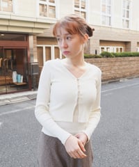 knit cami&cardigan