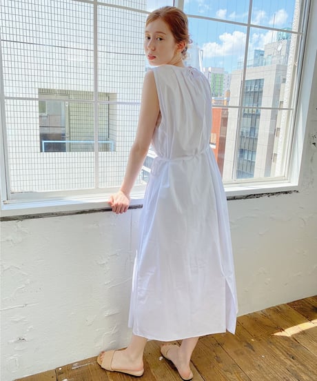 cotton flare one-piece