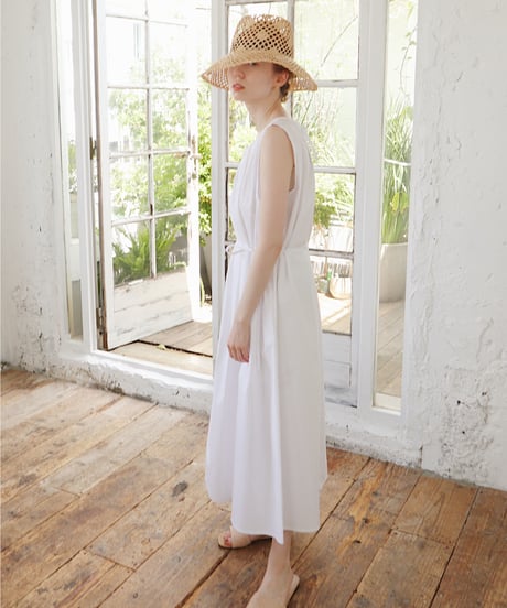 cotton flare one-piece