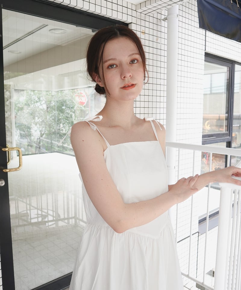 ribbon cami one-piece | unbouquet