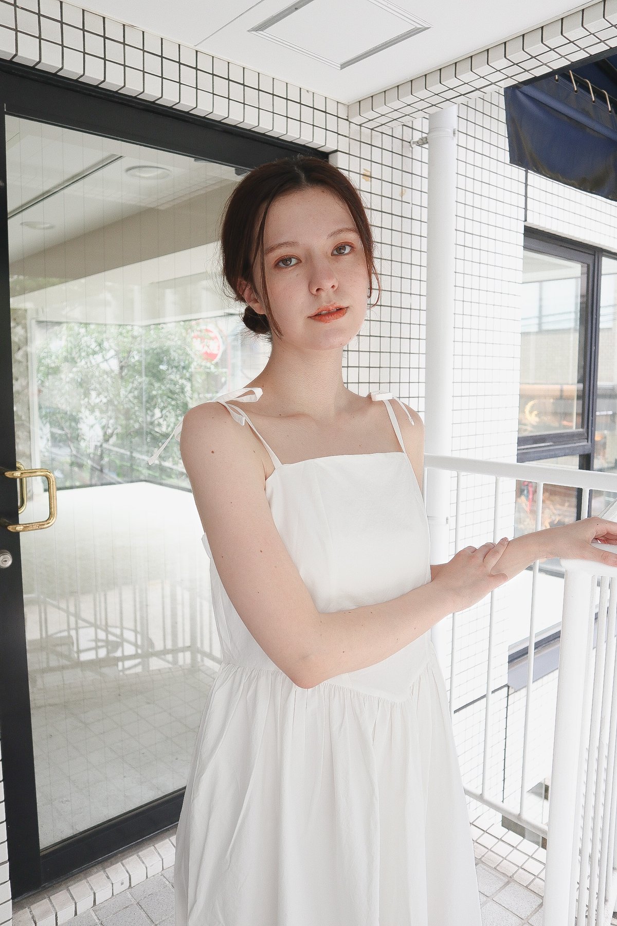 ribbon cami one-piece | unbouquet